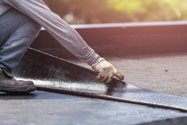 Professional Waterproofing technician working in Solon, OH